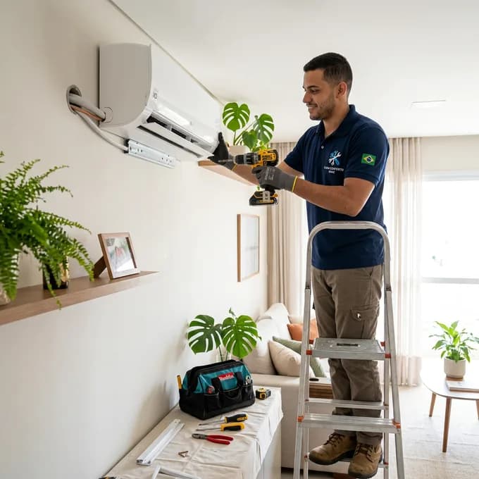 Serviço de ar-condicionado